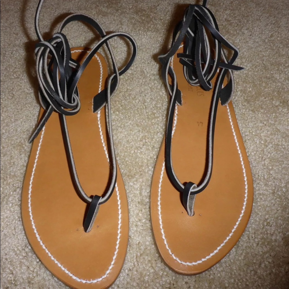 NIB K.Jacques Size 44 gladiator sandals